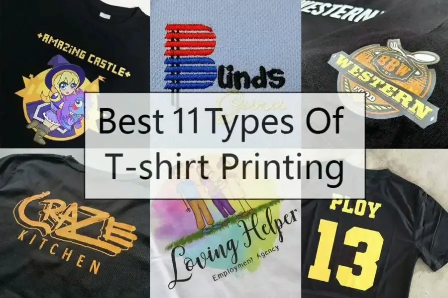 Types Of T-shirt Printing