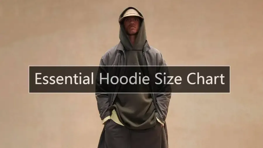 Essential Hoodie Size Chart