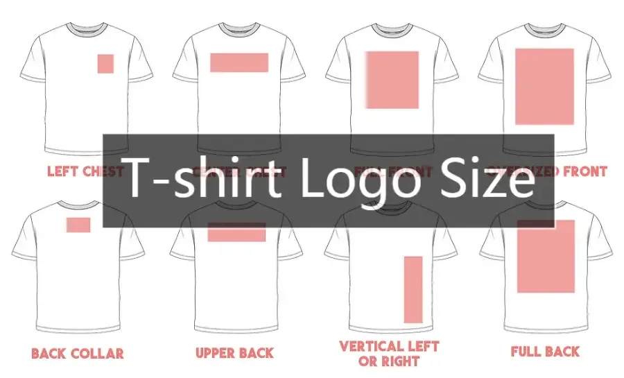 T-shirt Logo Size