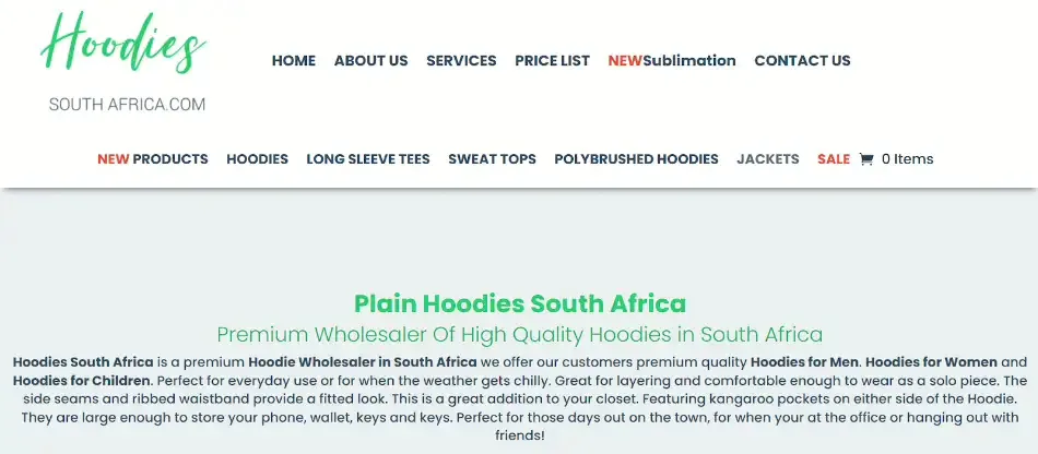 Hoodies South Africa
