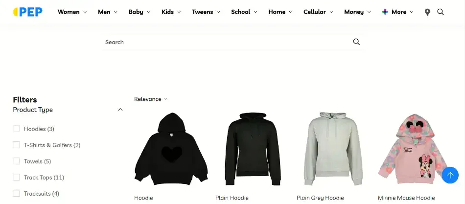 Pep Clothing