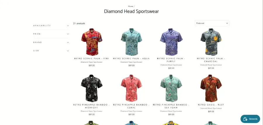 Diamond Head Sportswear