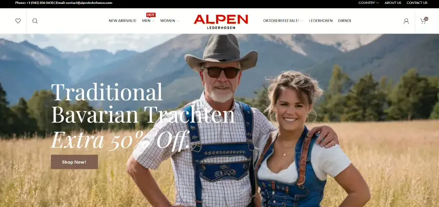Alpen Lederhosen