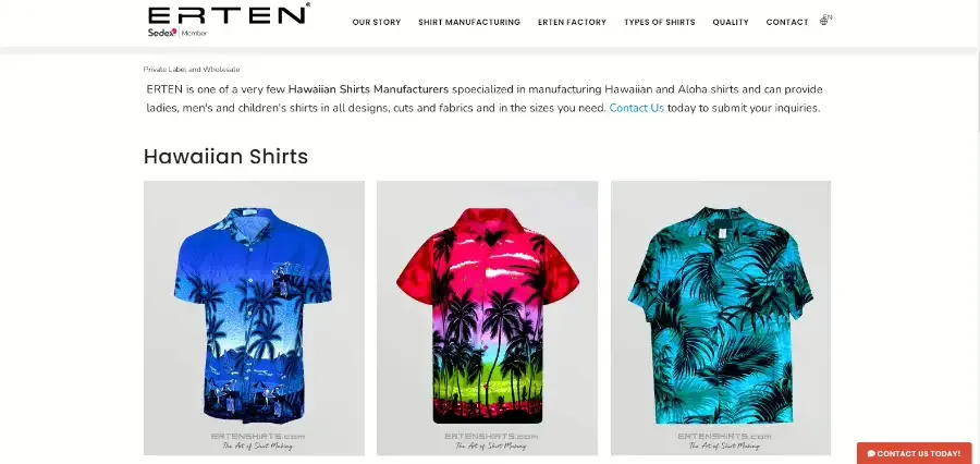 Erten Shirts