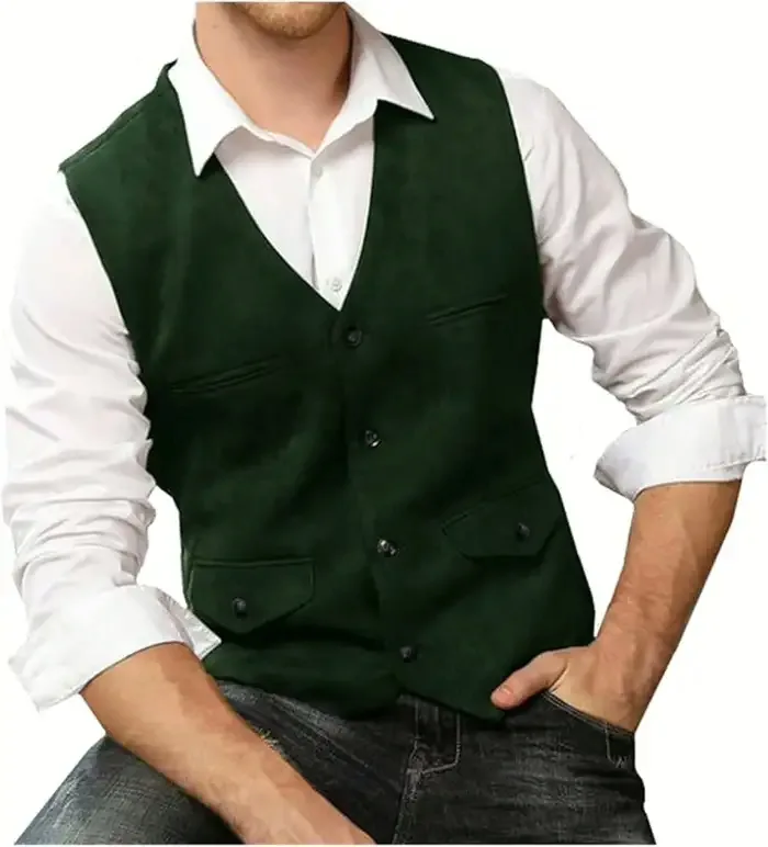 Single-Breasted Vest