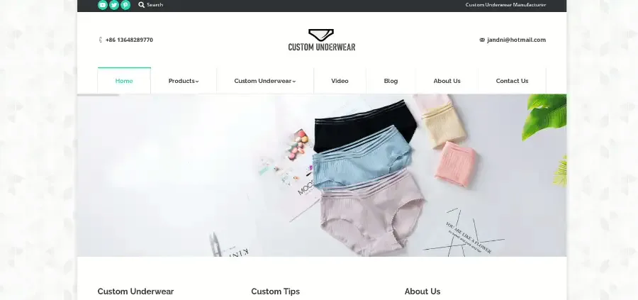 Custom Underwear