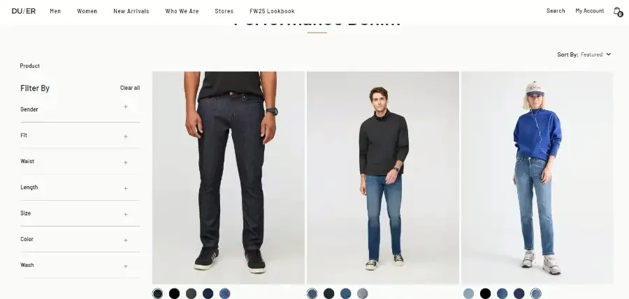 Duer Performance Denim