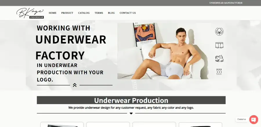 BKage underwear