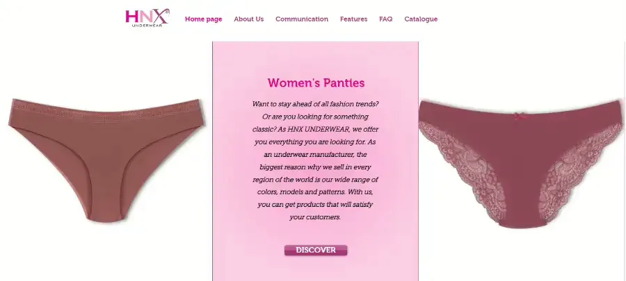 HNX UNDERWEAR