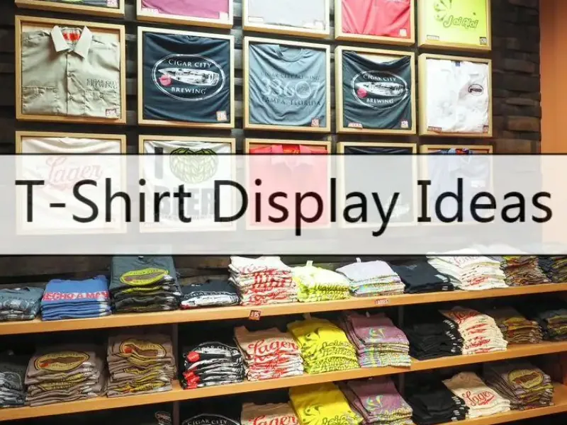 T-Shirt Display Ideas