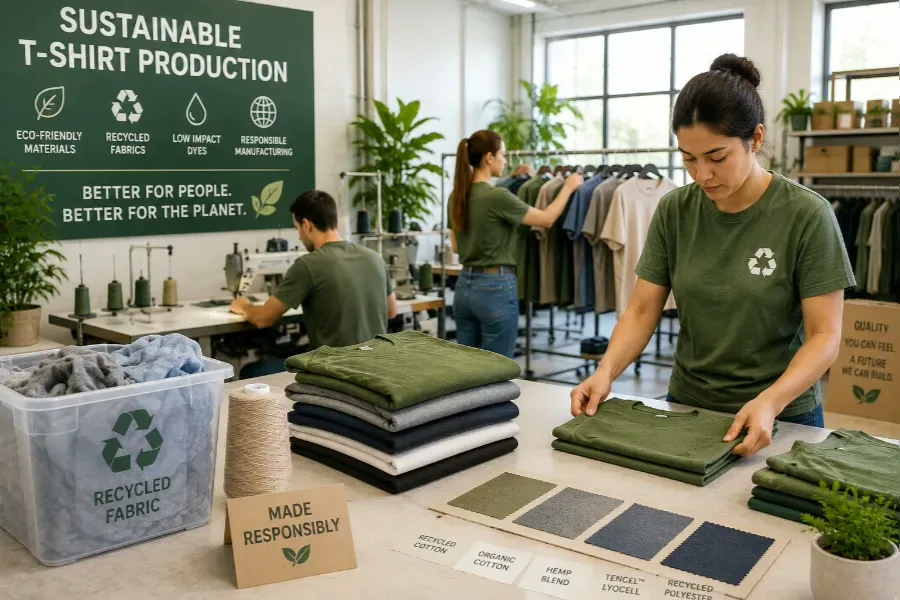 How to Choose A T-Shirt Manufacturer USA? Step-by-step Guide