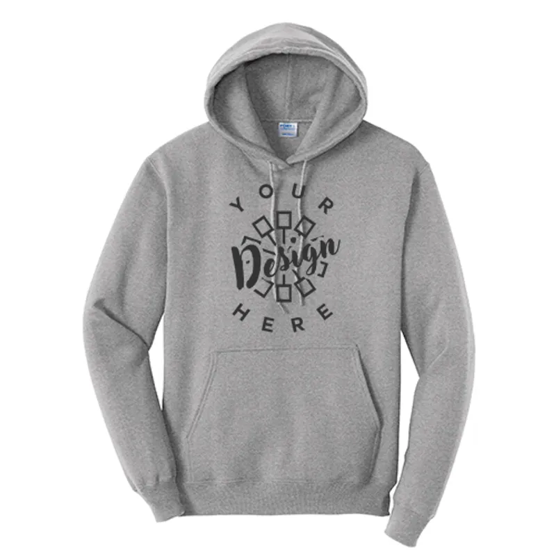Printed hoodie with a bold front graphic