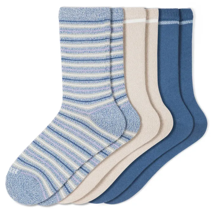 A pair of striped socks
