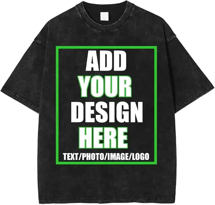 Custom oversized OEM t-shirt for a clothing brand