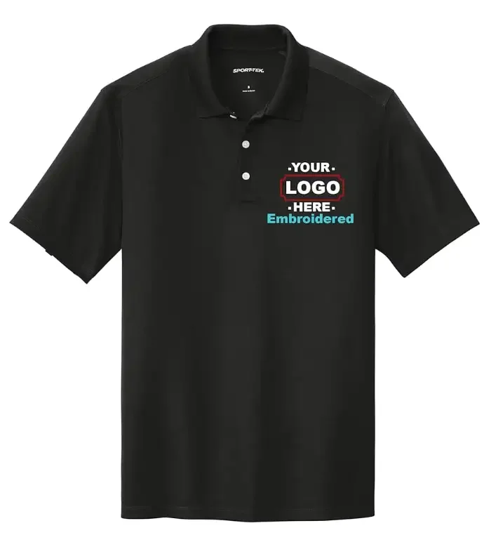 Custom embroidered polo t-shirt for corporate and clubwear